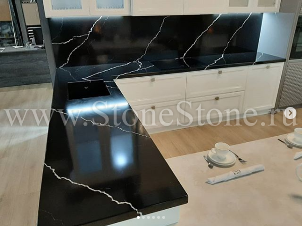 ���������� �� �������������� ����� Vicostone Nero Marquina BQ8740