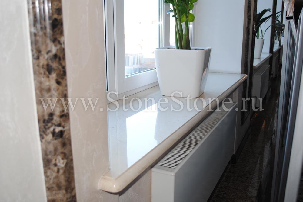 ���������� �� �������������� ����� Staron Quasar White SQ019
